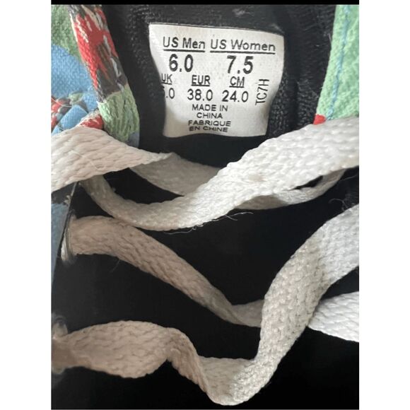 VANS Aloha Yoda Star Wars Blue Shoes Men 6 Women 7.5 May The Force Be With You - Picture 8 of 11